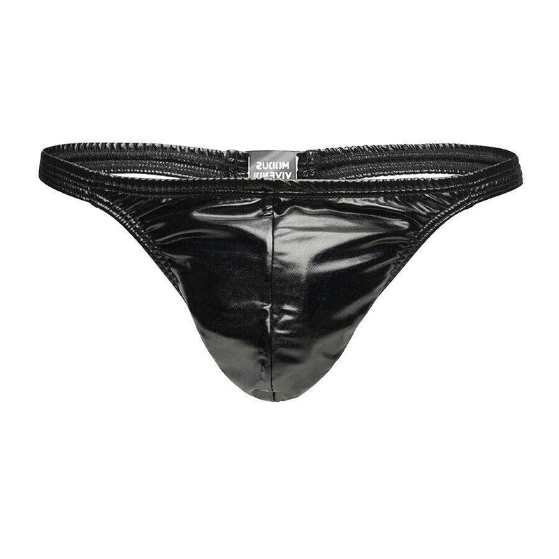 Modus Vivendi Latex Look Thong Shiny Pouch 11212 60 - SexyMenUnderwear.com
