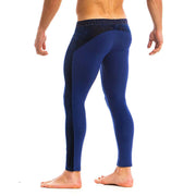 Modus Vivendi Legging Wolf Meggings UV Protection Blue 18862 47 - SexyMenUnderwear.com