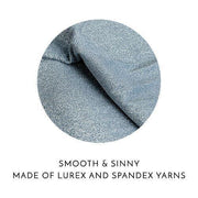 Modus Vivendi Long Sleeves Shirt GLAM SPARKLE Lurex Yarms Gold-Blue 10051 35 - SexyMenUnderwear.com