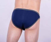Modus Vivendi Modus Vivendi Brief Flash Low Cut Mini Briefs Blu-Yel 23511 29