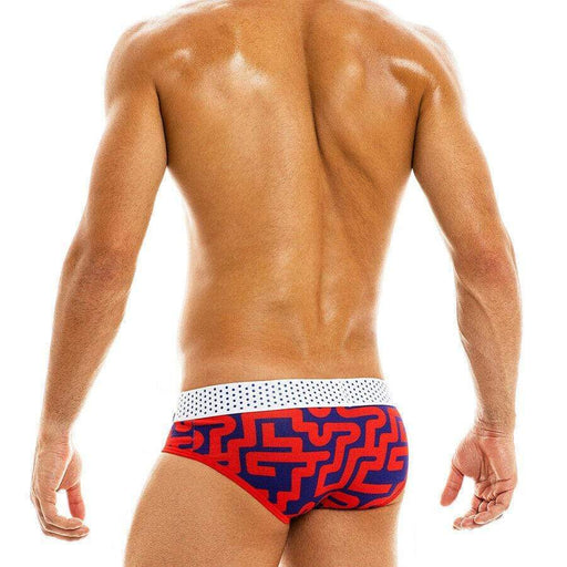 Modus Vivendi Modus Vivendi Briefs Labyrinth Sexy Brief Slip Lingerie Pour Homme Red 06014 54
