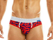Modus Vivendi Modus Vivendi Briefs Labyrinth Sexy Brief Slip Lingerie Pour Homme Red 06014 54