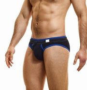 Modus Vivendi Retro Low-Cut Briefs Internal Drawstring Eco Brief Black 14317 - SexyMenUnderwear.com