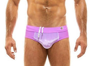 Modus Vivendi Swim Briefs internal drawstrings Pure Velvet Lavender ES2113 23 - SexyMenUnderwear.com