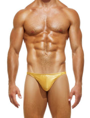 Modus Vivendi Swim-Thong Original Roomy Pouch Fast Dry Swimwear Gold HS2211 66 - SexyMenUnderwear.com