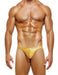 Modus Vivendi Swim-Thong Original Roomy Pouch Fast Dry Swimwear Gold HS2211 66 - SexyMenUnderwear.com