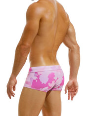 Modus Vivendi Swim-Trunk Candy Line Fast-Dry Swimwear Camo Watermelon DS2221 78 - SexyMenUnderwear.com