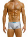 Modus Vivendi Swim-Trunk Gordian Knot Brazilian Boxer Swimwear Silver CS2221 43 - SexyMenUnderwear.com