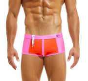 Modus Vivendi Swim Trunk Stardust Transparent Muslin Swimwear Orange FS2221 67 - SexyMenUnderwear.com