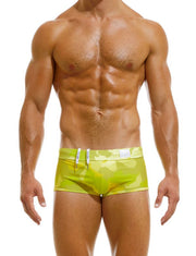 Modus Vivendi Swimwear Candy Line Fast Dry Swim-Trunk Camo Green DS2221 78 - SexyMenUnderwear.com