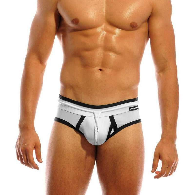 Modus Vivendi Swimwear Sport Swim-Briefs Men Swimsuits white s1311 39 - SexyMenUnderwear.com