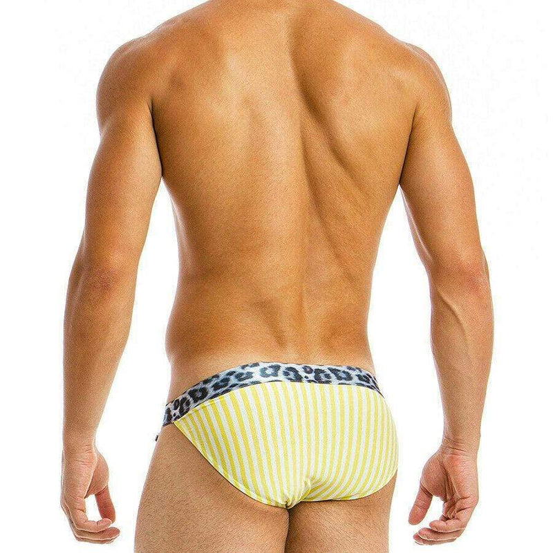 Modus Vivendi Tanga Animal Mens Tangas Pour Hommes Yellow 06812 1 - SexyMenUnderwear.com