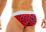 Modus Vivendi Tanga Brief Modus Vivendi Labyrinth Edition Fashiom RED 06011 10