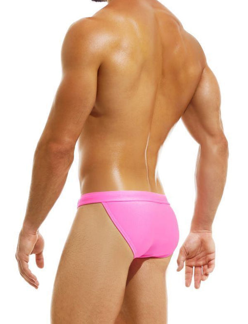 Modus Vivendi Tanga Swim Briefs Stardust Transparent Muslin Orange FS2212 23 - SexyMenUnderwear.com