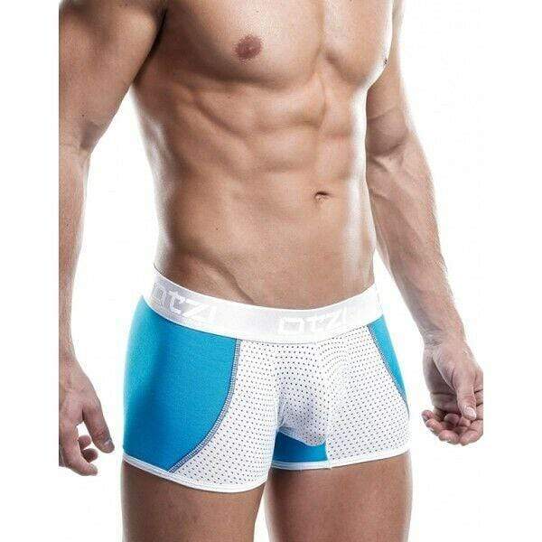 Otzi Boxer Trunk Turquoise/White OTG020 MX2 - SexyMenUnderwear.com