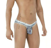 PIKANTE Tribal Castro Briefs Smooth Stretchy Microfiber White Brief 0501 3 - SexyMenUnderwear.com