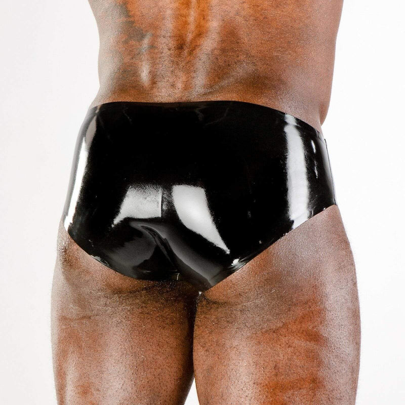 Polymorphe Latex Brief Rubber Slip Underwear Natural Blue Royal UN-015E 2 - SexyMenUnderwear.com