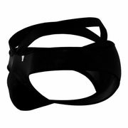 PPU Brief Extra Elastic Straps Smooth Microfiber Fabric Black 1804 MX3 - SexyMenUnderwear.com