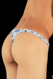 (PRE-BOOK) SMU Skulls Swim Tanning Thong White P01004-C