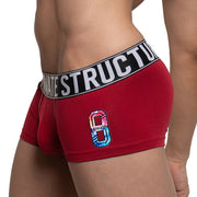 Private Structure Athlete Trunk Boxer Red 4196 63A - SexyMenUnderwear.com