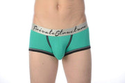 Private Structure Boxer Crayon sensual Mini Trunk Green 1881 99 - SexyMenUnderwear.com