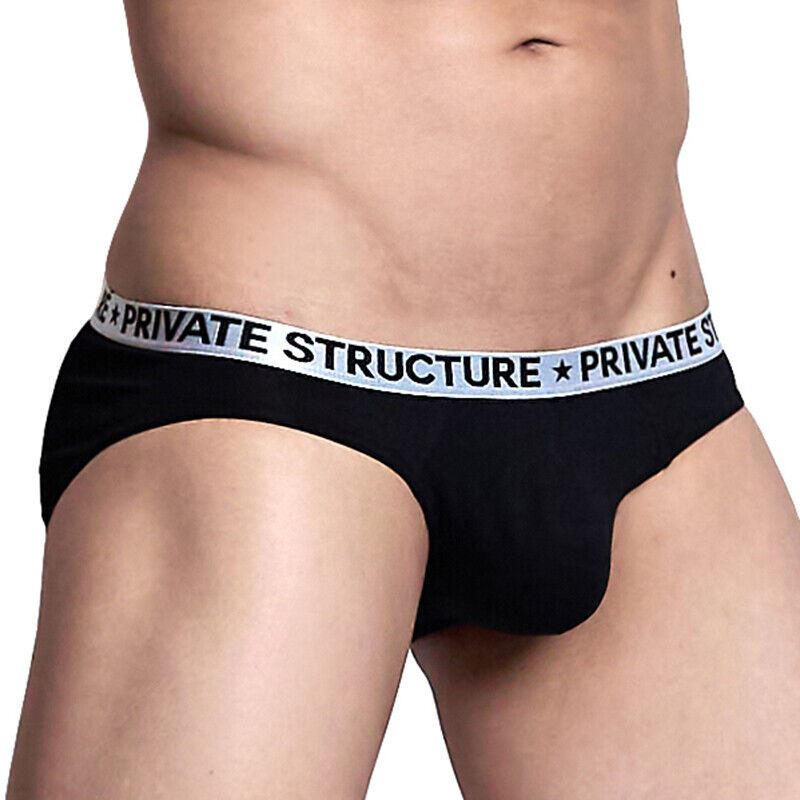 Private Structure Brief Essence Palette Mini Black Briefs 4226