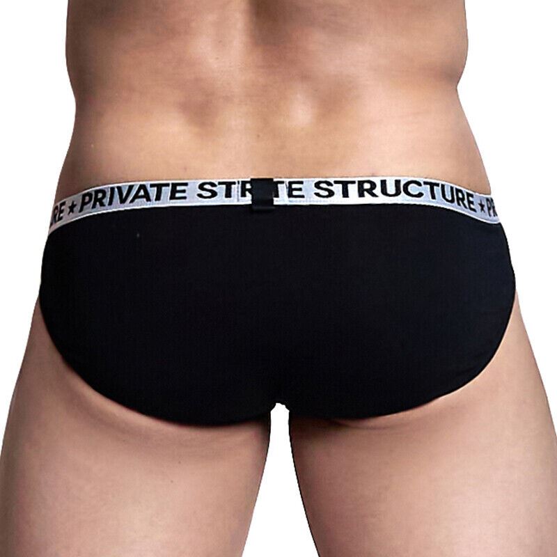Private Structure Brief Essence Palette Mini Black Briefs 4226