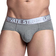 Private Structure Brief Sport Platinum Platinum Contour Briefs Lite Gray 3748 39