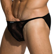 Private Structure Briefs Intima Mesh Bikini Brief Black 3454 P2