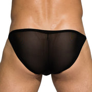 Private Structure Briefs Intima Mesh Bikini Brief Black 3454 P2