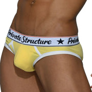 Private Structure Classic Mini Briefs Bamboo Yellow Sunflower Briefs 4069