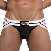 Private Structure Jockstrap Micro Maniac Elastics Smooth Black Jock 4180