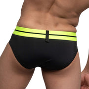 Private Structure Mini Brief Micro Maniac Smooth & Sretchy Briefs Black 4179