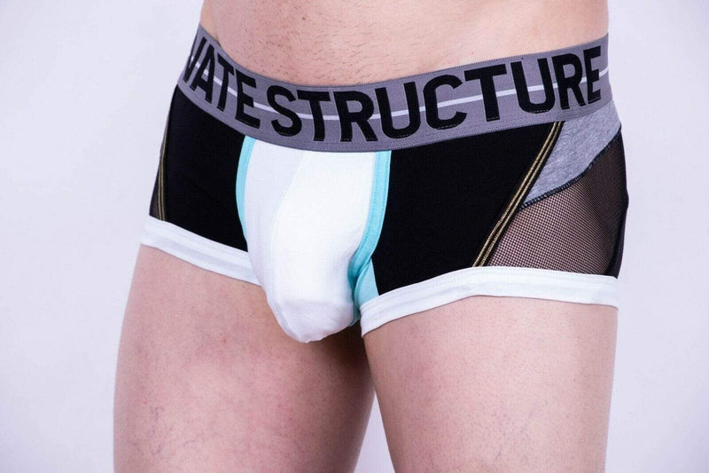 Private Structure Private Structure Boxer Momentum-Orange Harness Trunk Black 3856 40