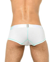 Private Structure Private Structure Boxer Platinum Tencel MicroFiber White-Green 3790 14