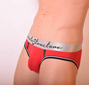 private structure M PRIVATE STRUCTURE Brief Crayon Slip Briefs Red 1880 6