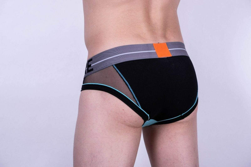 private structure Private Structure Brief Momentum-Orange Mini Briefs Black 3857 42