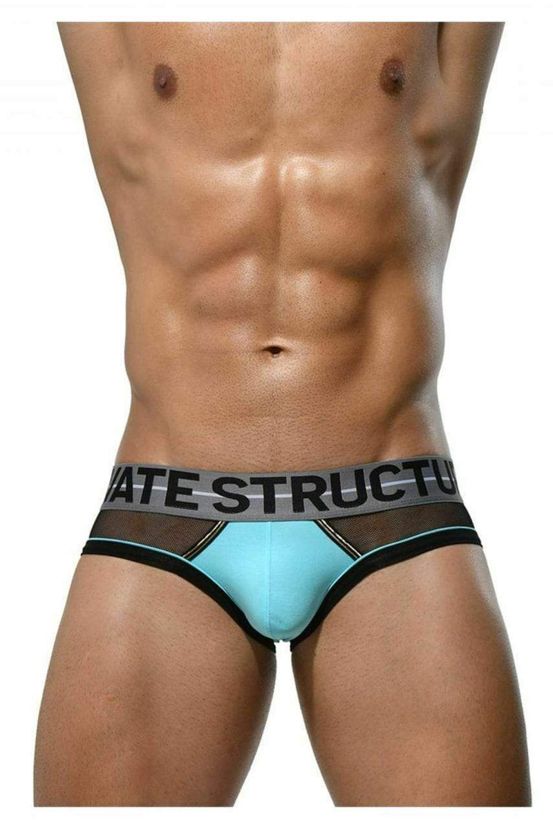 private structure Private Structure Brief Momentum-Orange Mini Briefs Black 3857 42