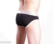 Private Structure Private structure Brief SOHO SpectrumX Cotton Briefs Slips Black 3683 52