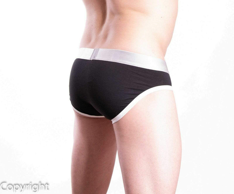 Private Structure Private structure Brief SOHO SpectrumX Cotton Briefs Slips Black 3683 52