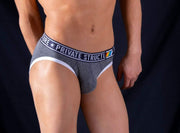 Private Structure Private Structure Briefs Pride Low Rise Mini Brief Gray 4019 48