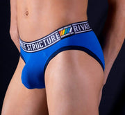 Private Structure L Private Structure Briefs Pride Mini Brief-Low Rise Slip Blue 4019 48
