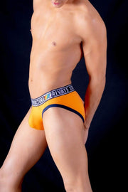 Private Structure Private Structure Briefs Pride Mini Slip Low Rise Underwear Orange 4019 47