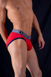 Private Structure Private Structure Briefs Pride Mini Slip Low Rise Underwear Red 4019 47