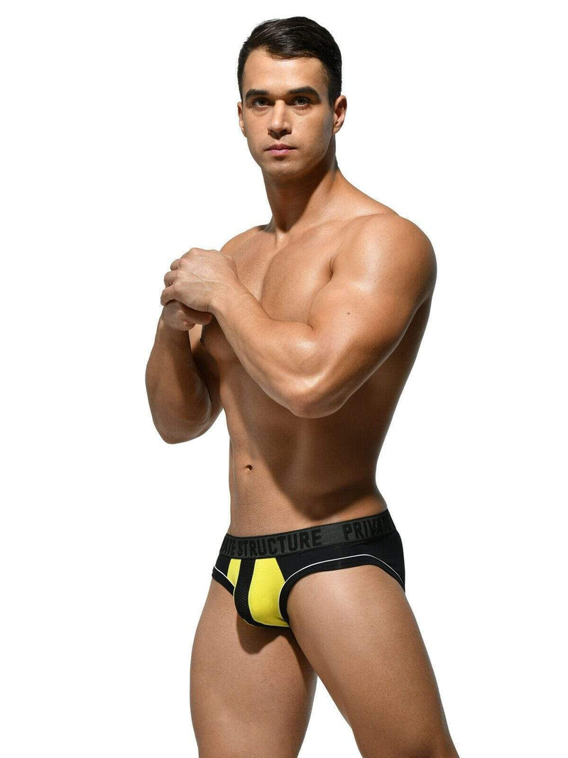 private structure Private Structure Slip Platinum Micro Modal Mini Briefs Yellow 3784 1