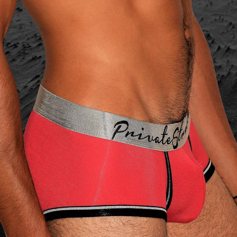 Private Structure Trunk Low-Rise Boxer Crayon TeaBerry 1881 66