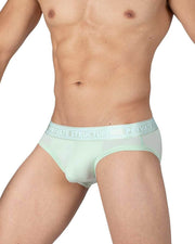 PRIVATE STRUCTURE Viscose Bamboo Mini Briefs Mid - Waist Seacrest Green 4378 59A6