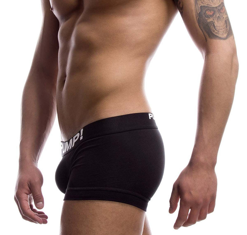 PUMP! Boxer Classic Sport Full Soft Cotton Black 11088 77