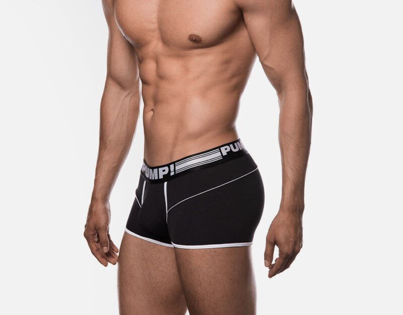 PUMP! Free-Fit Boxer Lightweight Stretchy Boxer Sports Black 11070 P35