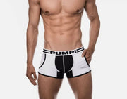 PUMP! Jogger Drop-Kick Cotton Boxer Trunk Two Side Mesh Pockets 11059 T9